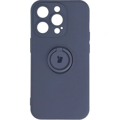 Kup Bizon Case Silikonring Sq Apple iPhone 14 Pro grau - BIZ243 - {ean13} - Sklep Home Screen