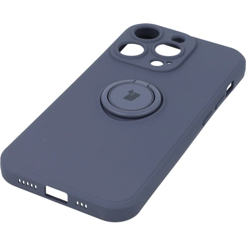 Buy Bizon Case Silicone Ring Sq Apple iPhone 14 Pro grey - BIZ243 - {ean13} - Home Screen Store Europe