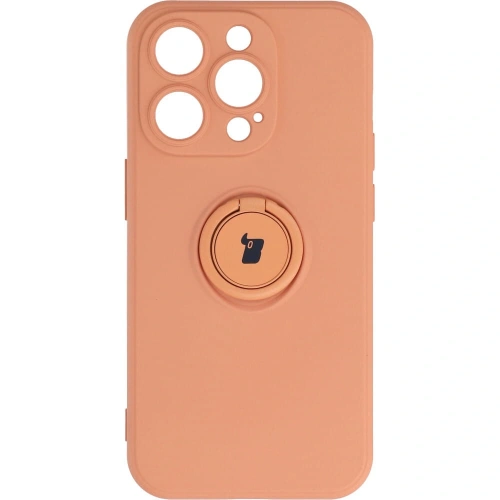 Buy Bizon Case Silicone Ring Sq Apple iPhone 14 Pro orange - BIZ245 - {ean13} - Home Screen Store Europe