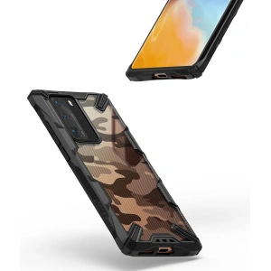 Kup Ringke Tasche Fusion-X Huawei P40 Pro Camo (Moro) Schwarz - RGK1147MOB - {ean13} - Sklep Home Screen