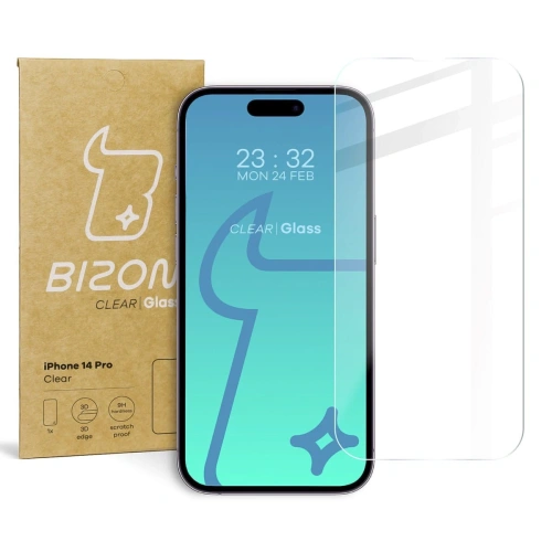 Kup Szkło hartowane Bizon Glass Clear do Apple iPhone 14 Pro - BIZ247 - {ean13} - Sklep Home Screen