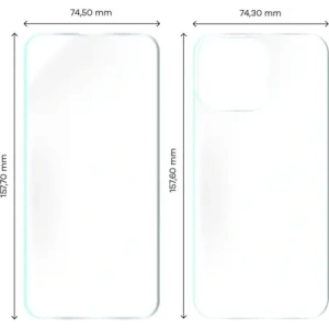 Kup Fólie hydrogelová na zadní a přední stranu Bizon Glass Hydrogel Apple iPhone 14 Pro Max - BIZ249 - {ean13} - Sklep Home Screen