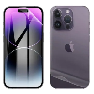 Kup Fólie hydrogelová na zadní a přední stranu Bizon Glass Hydrogel Apple iPhone 14 Pro Max - BIZ249 - {ean13} - Sklep Home Screen