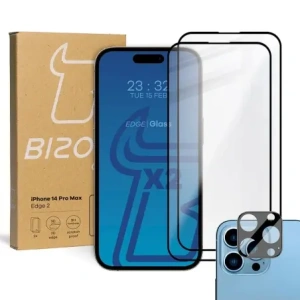 Kup 2x Szkło na ekran + szkło na aparat BIZON do Apple iPhone 14 Pro Max - BIZ250 - {ean13} - Sklep Home Screen