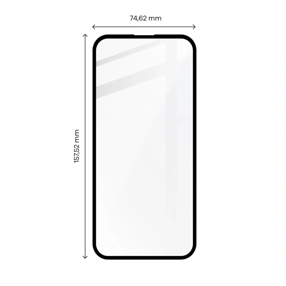 2x Szkło na ekran + szkło na aparat BIZON do Apple iPhone 14 Pro Max