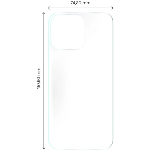 Kup Fólie hydrogelová na zadní stranu Bizon Glass Hydrogel Apple iPhone 14 Pro Max [2 PACK] - BIZ252 - {ean13} - Sklep Home Screen