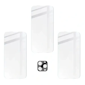 Kup 3x Szkło na ekran + szkło na aparat BIZON do Apple iPhone 14 Pro Max - BIZ253 - {ean13} - Sklep Home Screen
