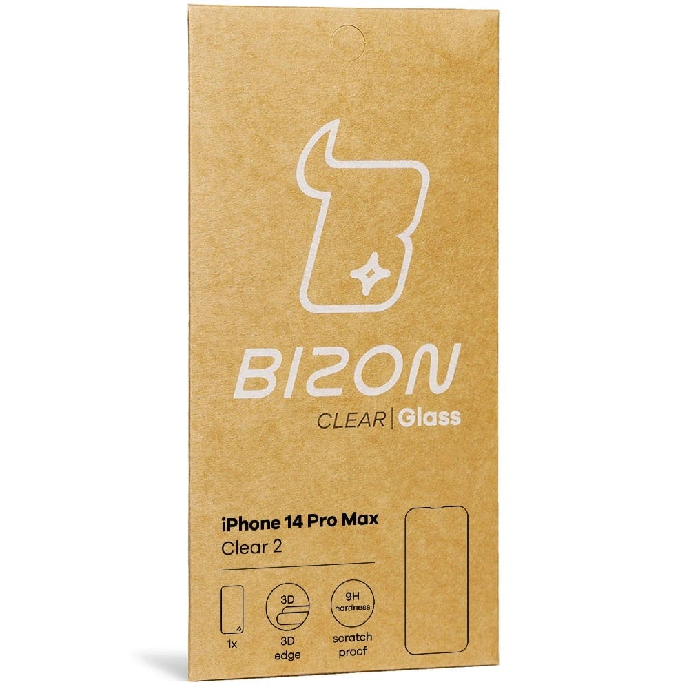 Szkło hartowane Bizon Glass Clear 2 do Apple iPhone 14 Pro Max