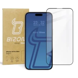 Kup Sklo tvrzené Bizon Glass Edge 2 pro Apple iPhone 14 Pro Max černé - BIZ255 - {ean13} - Sklep Home Screen