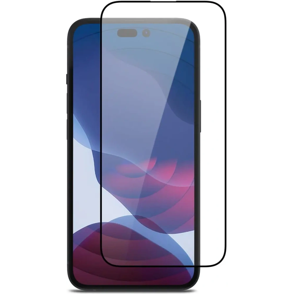Szkło hartowane Bizon Glass Edge 2 do Apple iPhone 14 Pro Max czarne