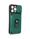 Kup Etui Bizon Case Camshield Card Slot Ring do Apple iPhone 14 Pro Max zelené - BIZ257 - {ean13} - Sklep Home Screen