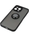 Buy Bizon Case Hybrid Ring Apple iPhone 14 Pro Max smoky with a black frame - BIZ259 - {ean13} - Home Screen Store Europe