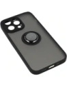 Kup Bizon Case Hybrid Ring Apple iPhone 14 Pro Max rauchig mit einem schwarzen Rahmen - BIZ259 - {ean13} - Sklep Home Screen