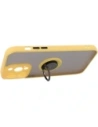 Kup Bizon Case Hybrid Ring Apple iPhone 14 Pro Max rauchig mit einem gelben Rahmen - BIZ260 - {ean13} - Sklep Home Screen
