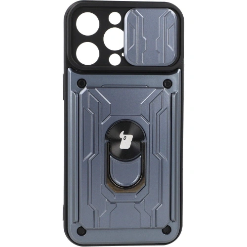 Buy Bizon Case Camshield Card Slot Ring Apple iPhone 14 Pro Max grey - BIZ262 - {ean13} - Home Screen Store Europe