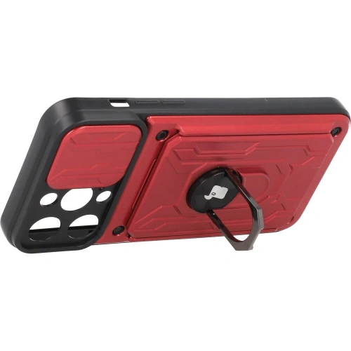 Buy Bizon Case Camshield Card Slot Ring Apple iPhone 14 Pro Max red - BIZ264 - {ean13} - Home Screen Store Europe