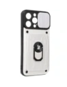 Kup Etui Bizon Case Camshield Card Slot Ring do Apple iPhone 14 Pro Max białe - BIZ265 - {ean13} - Sklep Home Screen