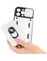 Kup Bizon Case Camshield Kartensteckplatz Ring Apple iPhone 14 Pro Max weiß - BIZ265 - {ean13} - Sklep Home Screen