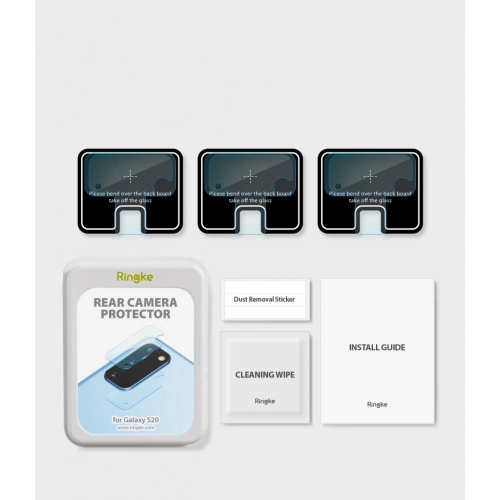 Kup Ringke Samsung Gehärtetes Kameraglas Kameraglas Galaxy S20 [3 PACK] - RGK1151 - {ean13} - Sklep Home Screen