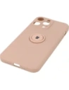 Kup Bizon Case Silicone Ring Sq Apple iPhone 14 Pro Max roz deschis - BIZ267 - {ean13} - Sklep Home Screen