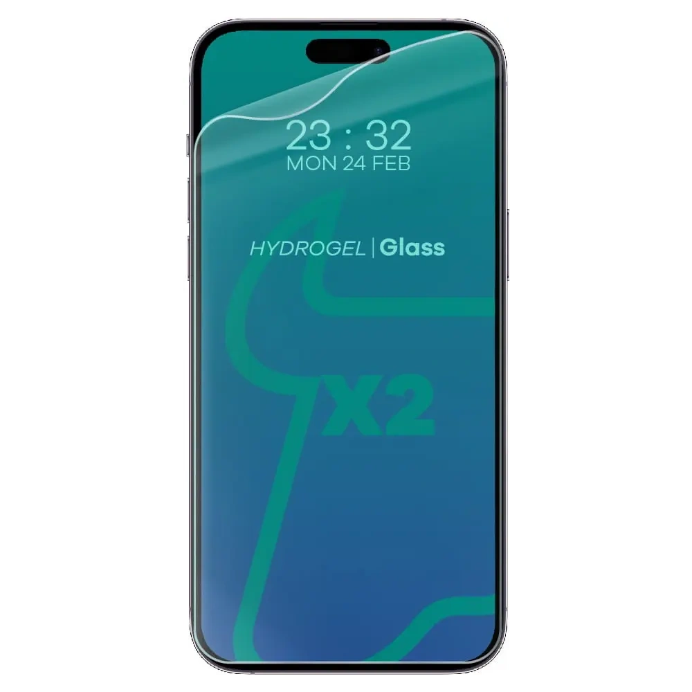 Folia hydrożelowa na ekran Bizon Glass Hydrogel do Apple iPhone 14 Pro Max [2 PACK]