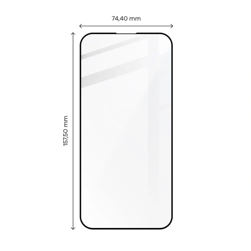 Kup Szkło hartowane Bizon Glass Edge do Apple iPhone 14 Pro Max czarne - BIZ271 - {ean13} - Sklep Home Screen