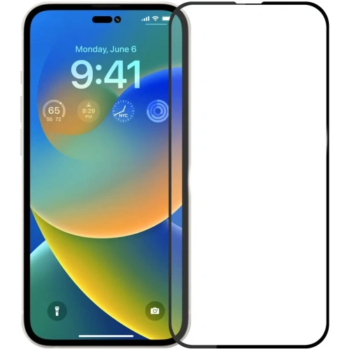 Kup Szkło hartowane Bizon Glass Edge do Apple iPhone 14 Pro Max czarne - BIZ271 - {ean13} - Sklep Home Screen