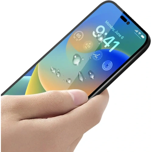 Kup Szkło hartowane Bizon Glass Edge do Apple iPhone 14 Pro Max czarne - BIZ271 - {ean13} - Sklep Home Screen