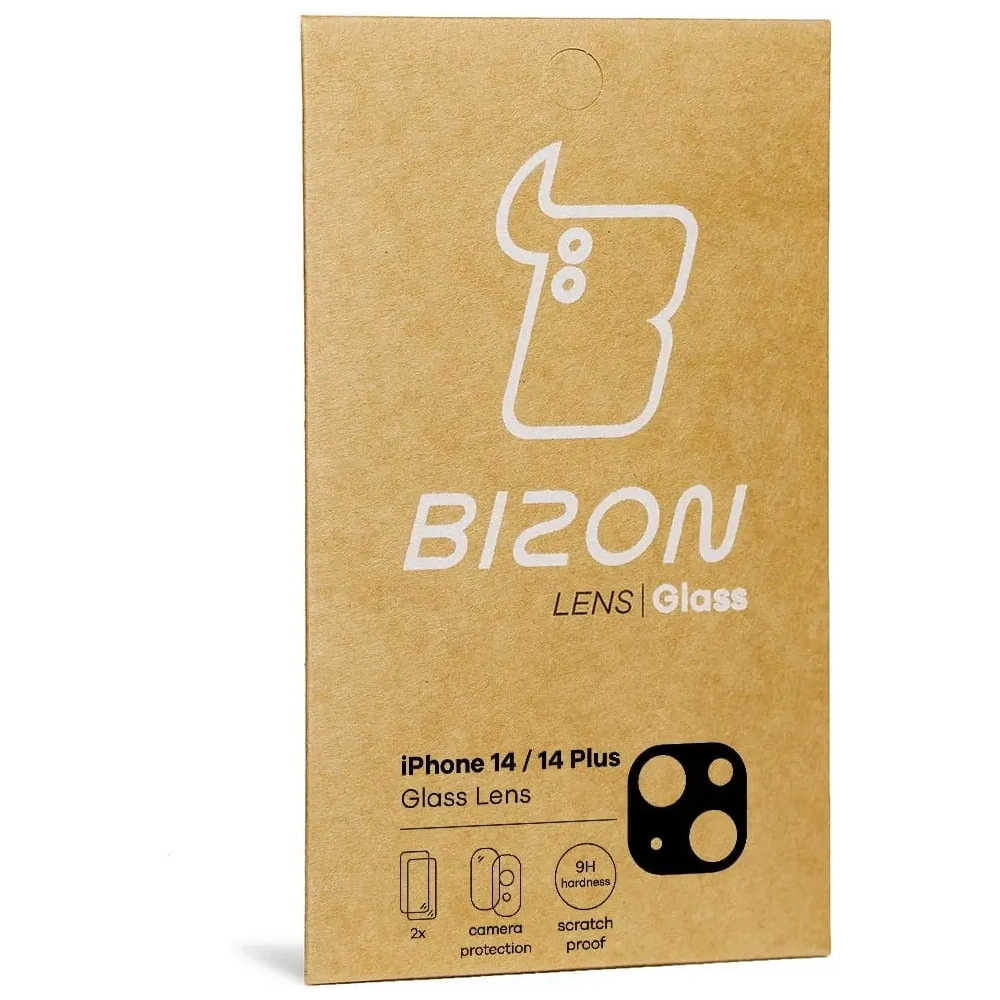 Szkło na aparat Bizon Glass Lens do Apple iPhone 14 / 14 Plus [2 PACK]