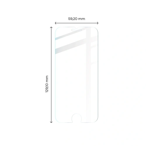 Buy Bizon Glass Clear tempered glass - 3 pcs. + lens glass Apple iPhone SE 2022/2020 8/7 - BIZ275 - {ean13} - Home Screen Store Europe