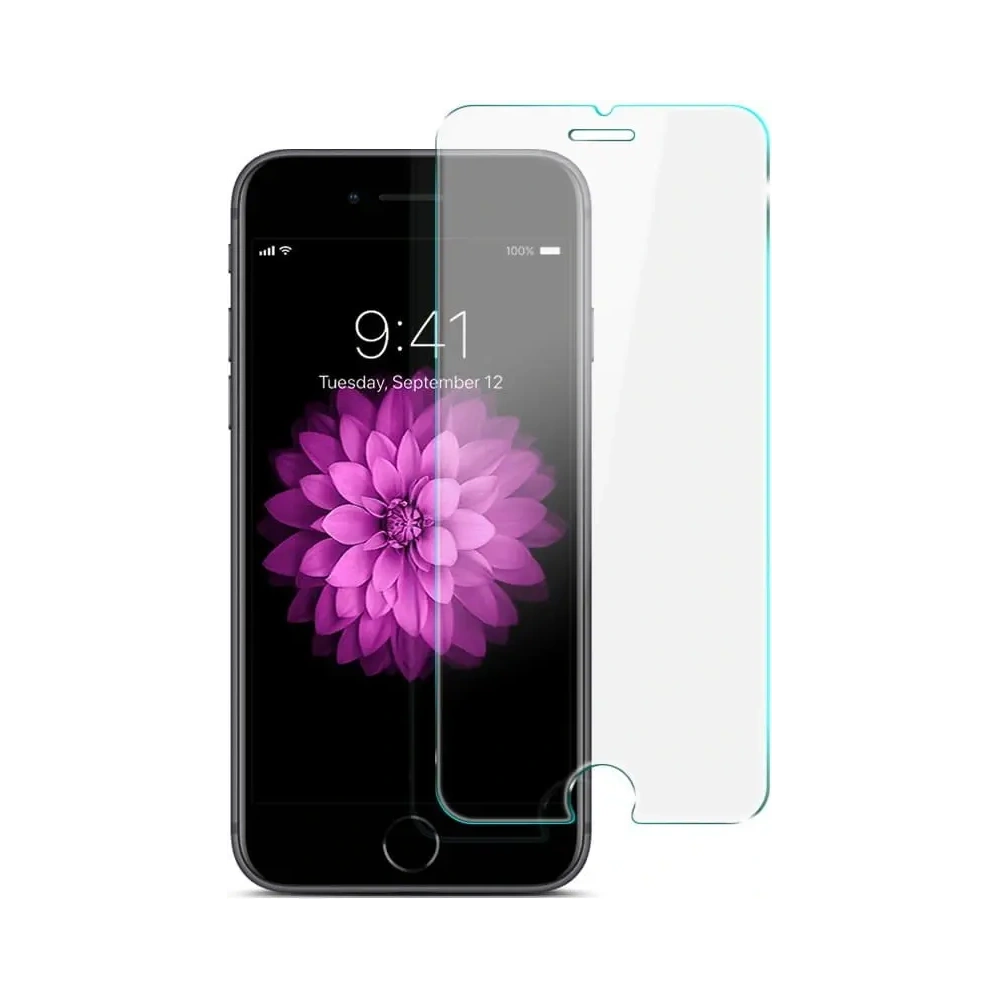 Szkło hartowane Bizon Glass Clear - 3 szt. + obiektyw Apple iPhone SE 2022/2020 8/7