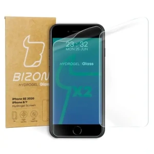 Buy Bizon Glass Hydrogel Apple iPhone SE 2022/2020/ 8/ 7 [2 PACK] - BIZ279 - {ean13} - Home Screen Store Europe