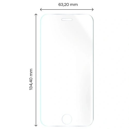 Buy Bizon Glass Hydrogel Apple iPhone SE 2022/2020/ 8/ 7 [2 PACK] - BIZ279 - {ean13} - Home Screen Store Europe