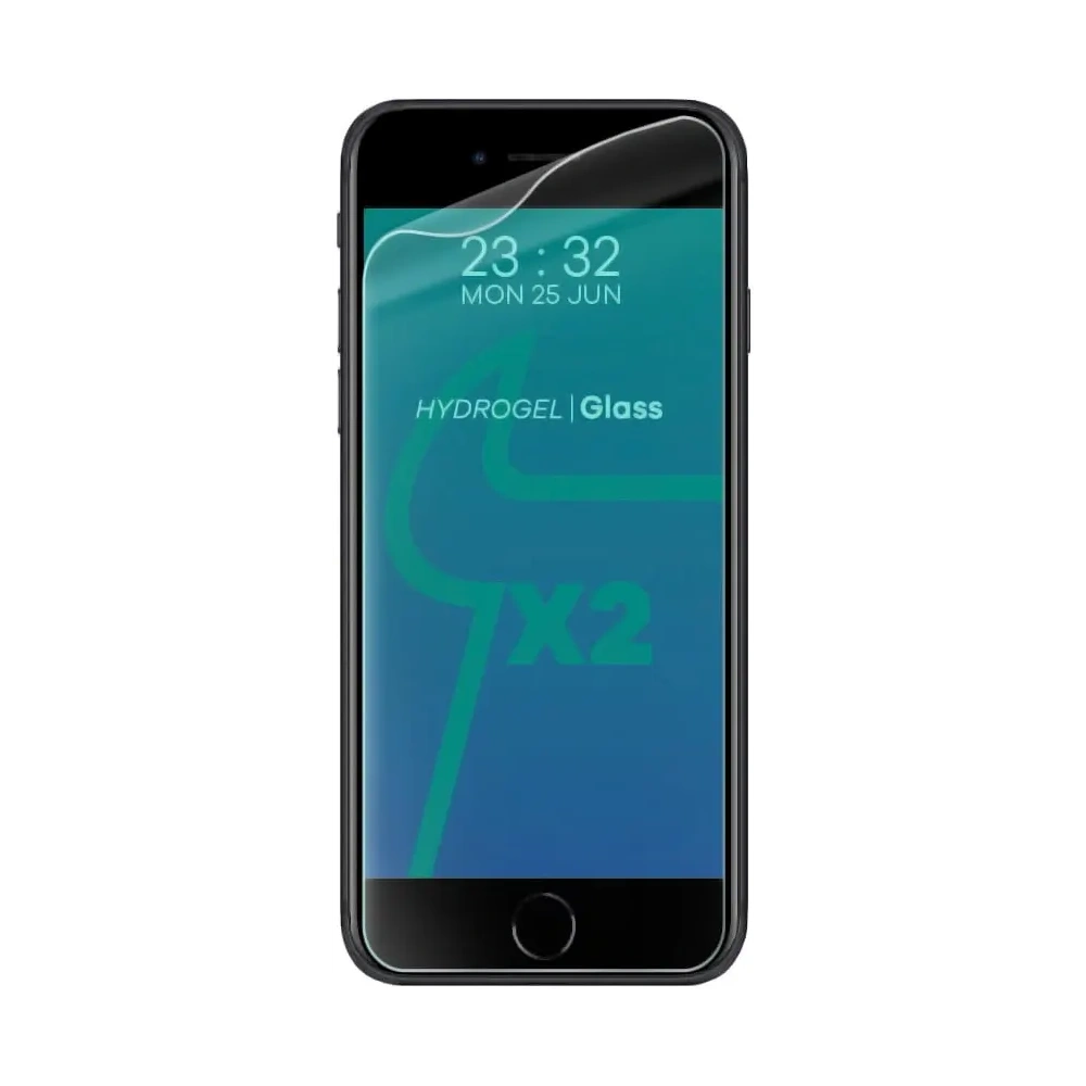 Folia hydrożelowa na ekran Bizon Glass Hydrogel Apple iPhone SE 2022/2020/ 8/ 7 [2 PACK]