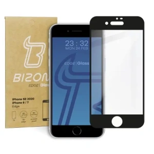 Buy Bizon Glass Edge Apple iPhone SE 2022/2020/ 8/ 7 black - BIZ280 - {ean13} - Home Screen Store Europe