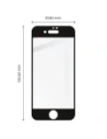 Buy Bizon Glass Edge Apple iPhone SE 2022/2020/ 8/ 7 black - BIZ280 - {ean13} - Home Screen Store Europe