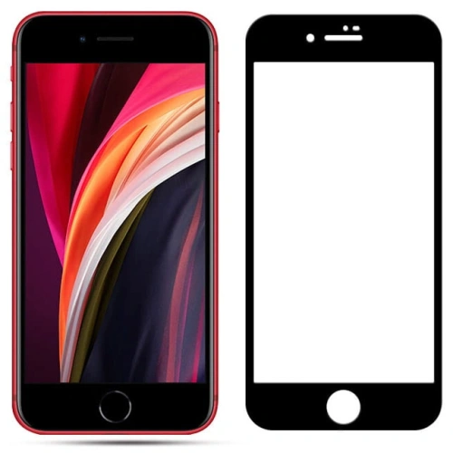 Buy Bizon Glass Edge Apple iPhone SE 2022/2020/ 8/ 7 black - BIZ280 - {ean13} - Home Screen Store Europe