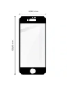 Buy Bizon Glass Edge tempered glass - [2 PACK] + lens protection Apple iPhone SE 2022/2020 8/7 black - BIZ281 - {ean13} - Home Screen Store Europe