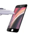 Buy Bizon Glass Edge tempered glass - [2 PACK] + lens protection Apple iPhone SE 2022/2020 8/7 black - BIZ281 - {ean13} - Home Screen Store Europe