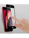 Kup Bizon Glass Edge sticlă temperată - [2 PACK] + protecție pentru lentilă Apple iPhone SE 2022/2020 8/7 negru - BIZ281 - {ean13} - Sklep Home Screen