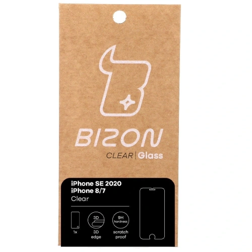Buy Bizon Glass Clear Apple iPhone SE 2022 / 2020 / 8 / 7 - BIZ282 - {ean13} - Home Screen Store Europe