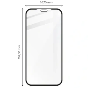 Kup Bizon Glass Edge gehärtetes Glas - [2 PACK] + Linsenschutz Apple iPhone Xs / X schwarz - BIZ283 - {ean13} - Sklep Home Screen