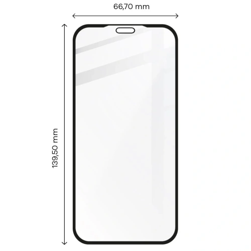 Kup Tvrdé sklo Bizon Glass Edge - [2 PACK] + ochrana na objektiv Apple iPhone Xs / X černé - BIZ283 - {ean13} - Sklep Home Screen