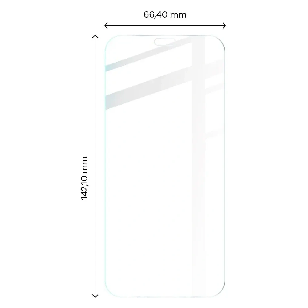 Szkło hartowane Bizon Glass Clear - 3 szt. + obiektyw Apple iPhone Xr
