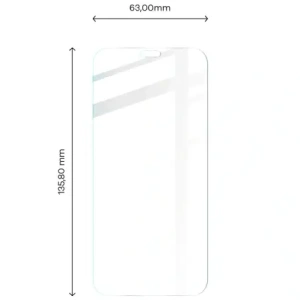 Bizon Glass Clear tempered glass - 3 pcs. + lens glass Apple iPhone Xs