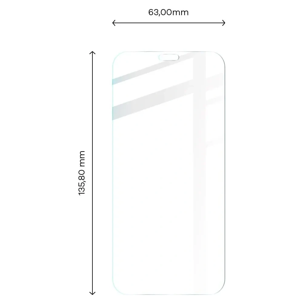 Szkło hartowane Bizon Glass Clear - 3 szt. + obiektyw Apple iPhone Xs