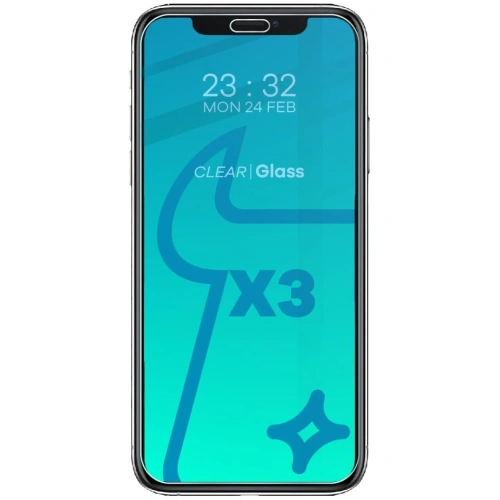 Kup Bizon Glass Sticlă securizată transparentă - 3 buc. + sticlă pentru lentilă Apple iPhone Xs Max - BIZ288 - {ean13} - Sklep Home Screen