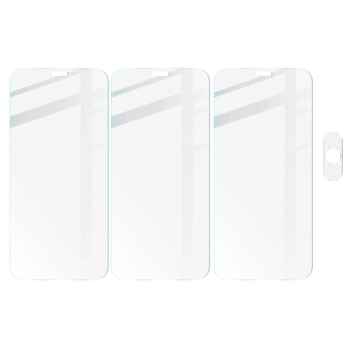 Kup Bizon Glass Sticlă securizată transparentă - 3 buc. + sticlă pentru lentilă Apple iPhone Xs Max - BIZ288 - {ean13} - Sklep Home Screen
