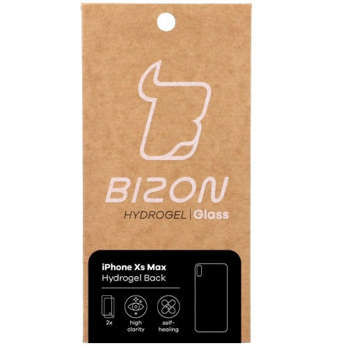 Kup Bizon Glass Hydrogel Apple iPhone Xs Max [2 PACK] - BIZ290 - {ean13} - Sklep Home Screen