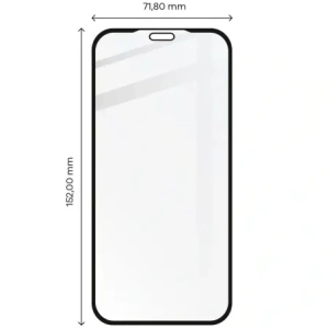 Kup Bizon Glass Edge CF gehärtetes Glas - [2 PACK] + Linsenschutz Apple iPhone Xs Max schwarz - BIZ291 - {ean13} - Sklep Home Screen